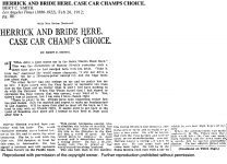 1912 2 26 HERRICK AND BRIDE HERE. Los Angeles Times (1886-1922)