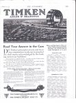 1913 2 6 TIMKEN AXLES Read Your Answer in the Cars THE AUTOMOBILE page 113