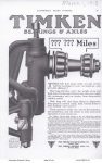 1913 2 6 TIMKEN BEARINGS Miles AUTOMOBILE TRADE JOURNAL page 19