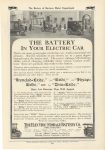 1913 ca. ELECTRIC STORAGE BATTERY Ironclad Exide The Review of Reviews Motor Department 6.5″×9.5″ page 95