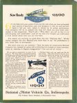 1915 NATIONAL HIGHWAY SIX $1690 color 9″×12″ back