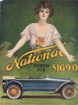 1915 NATIONAL HIGHWAY SIX $1690 color 9″×12″ front