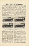 1916 8 IND MARMON More Closed Cars for Marmon AUTOMOBILE TRADE JOURNAL 6.25″×9.75″ page 231