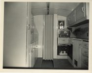1950 ca. Laud Crusier hospital bus rear THE FLXIBLE COMPANY B52-149 7.25″×9″ photo front 5