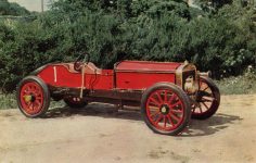 1908 AUSTIN Racer 100 hp A SALMON postcard front
