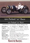 1912 PACKARD “30” Racer trading card 2021 v3