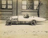 1912 ca. CASE Jay-Eye-See racer left side view 9.5″×7.5 factory photo on linen 42 Geo front