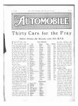 1914 5 28 Indy 500 Thirty Cars for the Fray THE AUTOMOBILE Vol. 30 No. 22 1st hcfi.com page 1099