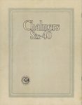 1916 CHALMERS Chalmers Six-40 catalog 8.5″×11″ Geo Back cover