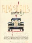 1928 9 21 IND MARMON NEW SERIES MARMON STRAIGHT 8s $1465 LIFE 8.25″×10.75″ Geo Inside front cover