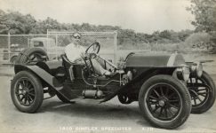 1910 SIMPLEX SPEEDSTER A-10 RPPC front