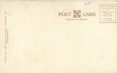 1911 ca. Indy 500 Multi-View 90-MILES PER HOUR postcard back