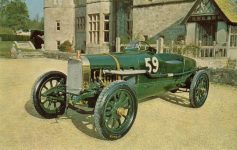 1912 SUNBEAM 3-Litre Coupe De L Auto A SALMON postcard front