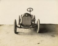 1916 ca. CASE 4-cyl 40 hp chassis front view 9″×7.25″ Geo photo front 1