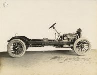 1916 ca. CASE 4-cyl 40 hp chassis right side view A. E. Wincher 9.25″×7.5″ Geo photo 7 front