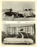 1935 1937 AUBURN 851 and 1941 CHRYSLER THUNDERBOLT8″×10″ photo Geo