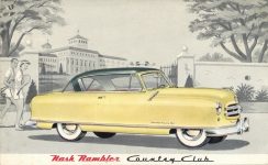 1952 Nash Rambler Country Club postcard front