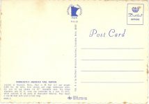 1980 ca. MINN Brainard Paul Bunyan sculpture 6″×4″ postcard back