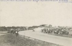 1908 8 15 SOULES and OLDFIELD Auto Races Elkhart, IND RPPC front