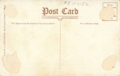 1909 MINNESOTA’S NEW $2,500,000 STATE PRISON WC Heilbron postcard back