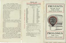 1910 6 1 DAYTON Inner Tire 2″x3″ x3 foldout front Geo