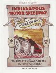 1913 5 30 Indy 500 INDIANAPOLIS MOTOR SPEEDWAY program front cover screenshot