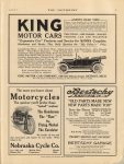 1913 8 KING MOTOR CARS ad THE MOTORIST 10.5″×13.75″ Geo page 49
