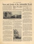 1913 8 NEIL WHALEN News and Gossip of the Automobile World articles THE MOTORIST 10.5″×13.75″ Geo page 20