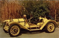 1913 MERCER Raceabout postcard front