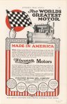1915 12 Wisconsin Motors The WORLD’S GREATEST MOTOR ad AUTOMOBILE TRADE JOURNAL 6.5″x10″ page 125