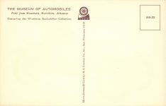 1915 DETROIT Electric postcard back