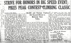 1916 8 12 ROMANO HUDSON STRIVE FOR HONORS IN BIG SPEED EVENT THE DENVER TIMES Saturday Evening Geo page 1