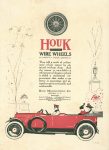 1916 HOUK WIRE WHEELS ad 8″×11″