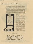 1923 1 4 MARMON The Foremost Fine Car ad MOTOR AGE 8″×10.5″ page 7