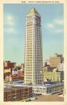 1940 ca Minneapolis MINN FOSHAY TOWER postcard M 50 front