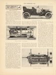 1908 7 29 The EE-M-F 30 NEW VEHICLES AND PARTS article THE HORSELESS AGE 8.5″x10.75″ page 140