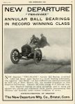 1909 8 25 1909 Orig Ball Bearings Ad Vintage RACING JACK RABBIT Sets Records Santa Monica ad THE HORSELESS AGE screenshot