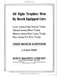 1910 9 1 BOSCH All Elgin Trophies Won By Bosch Equipped Cars ad MOTOR AGE GoogleBooks page 66