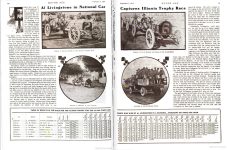 1910 9 1 ELGIN National NATIONAL ROAD HONORS SETTLED AT ELGIN article MOTOR AGE GoogleBooks pages 12 & 13