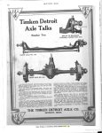 1910 9 1 Timken-Detroit Axle Talks Number two ad MOTOR AGE GoogleBooks page 64