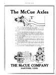 1910 9 8 McCUE The McCue Axles ad MOTOR AGE GoogleBooks page 86
