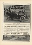 1911 3 29 NATIONAL 40 ad THE HORSELESS AGE 9″×12″ page 16