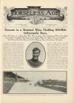 1912 6 5 Indy 500 NATIONAL Dawson in a National Wins Thrilling 500 Mile Indianapolis Race article THE HORSELESS AGE 9″x12″ page 979