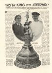 1915 12 RESTA KING OF THE SPEEDWAY By C.G. Sinsabaugh article MoToR 9.5″×13.25″ page 48