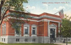 1915 7 6 Niagara Falls, NY 1902 Public Library Edgar E. Joralemon, architect front