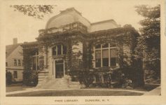 1923 7 2 Dunkirk, NY 1904 Free Library Edgar E. Joralemon, architect postcard front