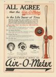 1924 6 26 Air-O-Meter ALL AGREE ad MOTOR AGE 8.25″×11.25″ page 70