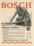 1924 6 26 BOSCH Smooths the Road ad MOTOR AGE 8.25″×11.25″ page 69