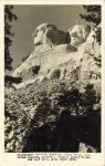 1938 8 19 Mt. Rushmore Black Hills, SD PHOTO 570 RPPC front