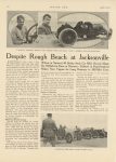 1911 4 6 NATIONAL Despite Rough Beach at Jacksonville Speed Merchants Smash Some Records article MOTOR AGE 8.25″×11.75″ page 11